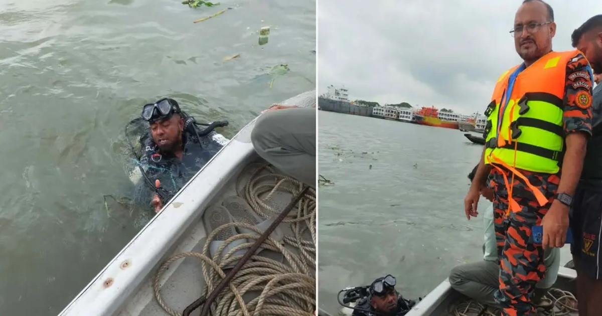সদরঘাটে লঞ্চের ধাক্কায় ট্রলারডুবি, নিখোঁজ ২
