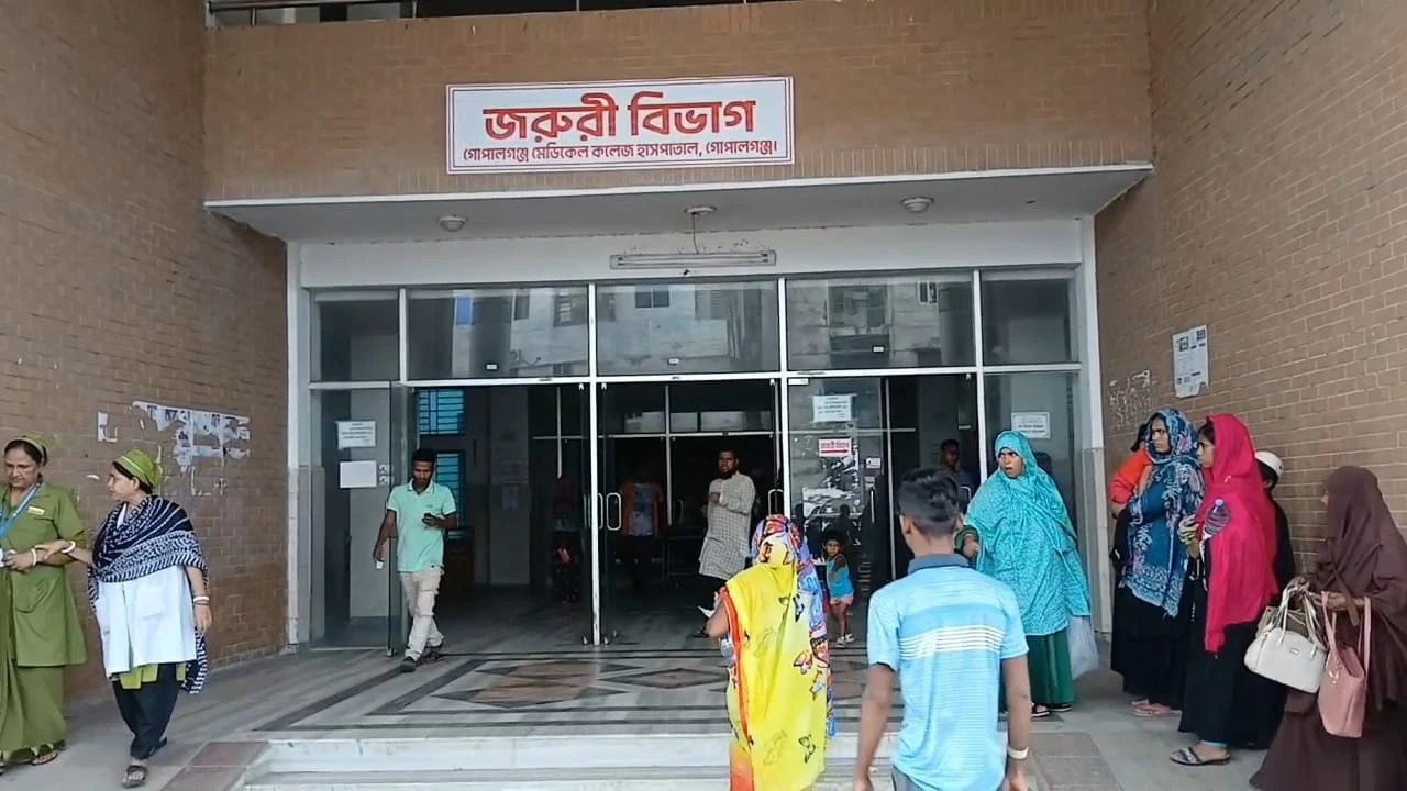 গোপালগঞ্জে সড়ক দুর্ঘটনায় কিশোর নিহত, আহত ২