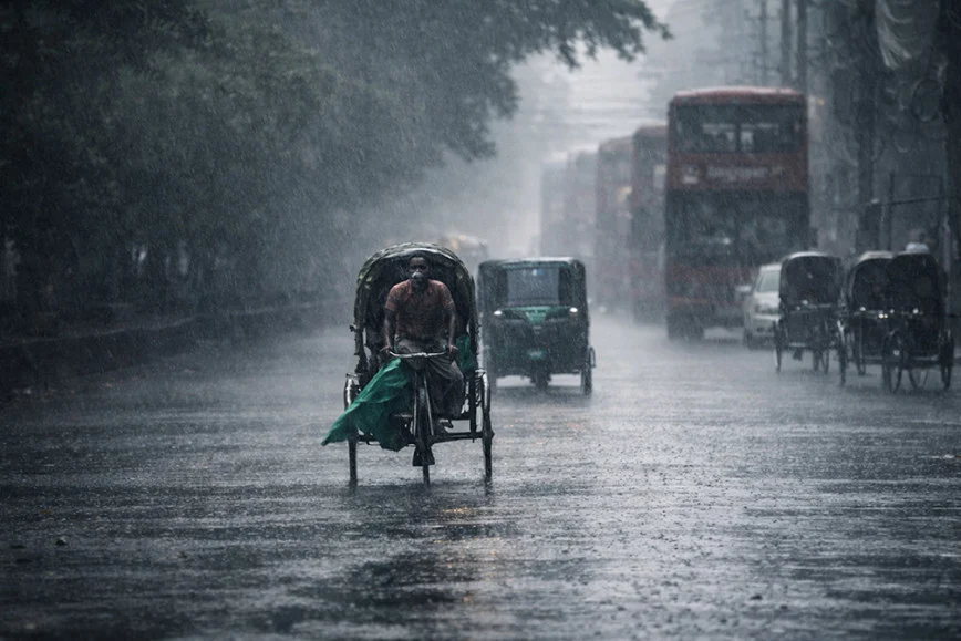 দেশের বিভিন্ন অঞ্চলে বজ্রবৃষ্টির আভাস