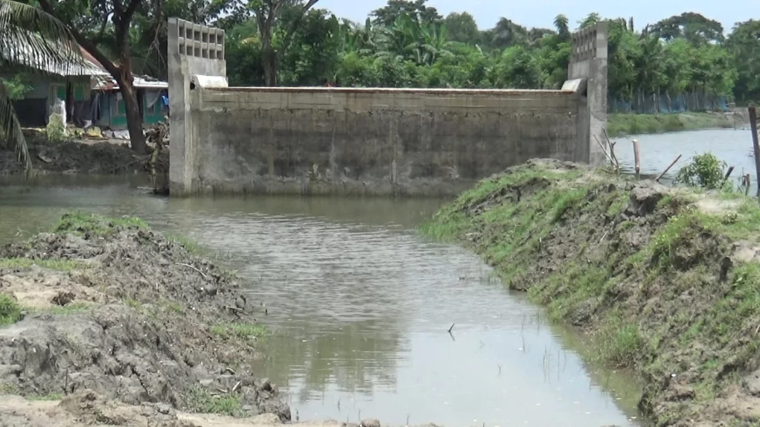 ২৮ লাখ টাকার কালভার্টে নেই ওঠার রাস্তা, দুর্ভোগ দেড় হাজার মা...