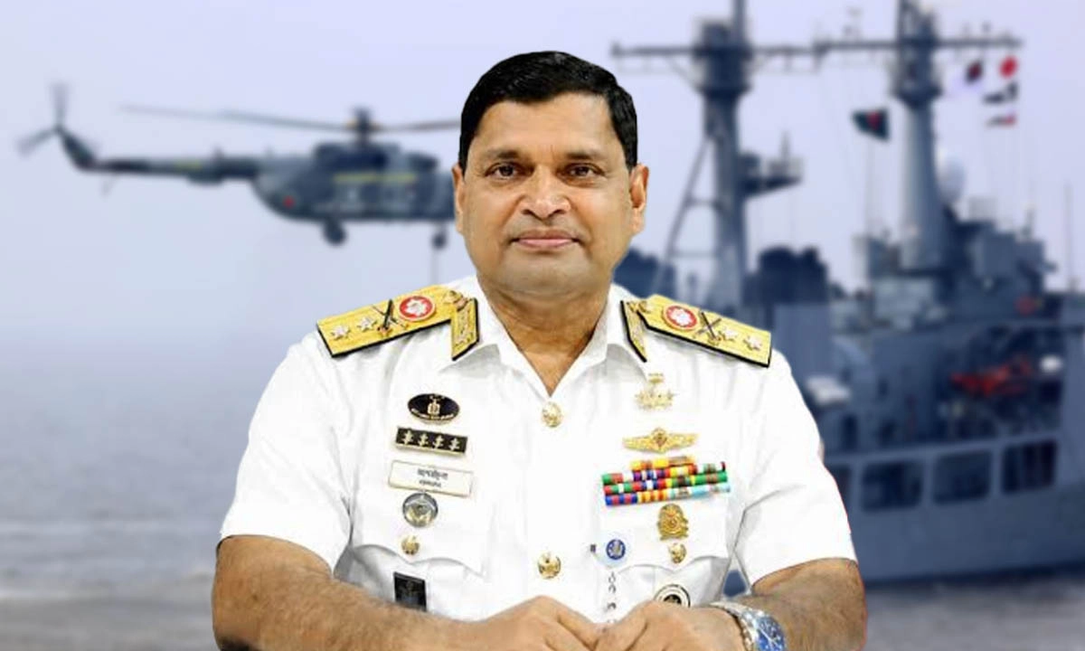 পদোন্নতি পেলেন নৌবাহিনী প্রধান খোন্দকার মিসবাহ উল আজীম