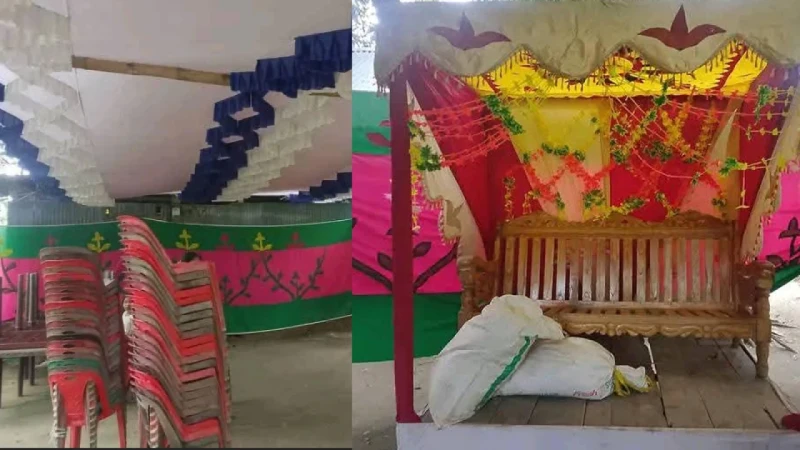 কনের গায়েহলুদ শেষে ফেরার পথে প্রাণ গেল বরের