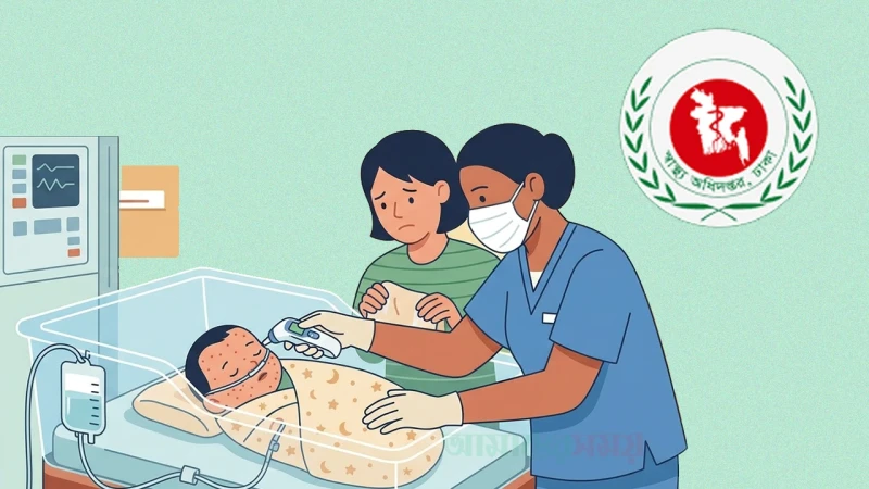 হাম উপসর্গে আরও ৩ শিশুর মৃত্যু
