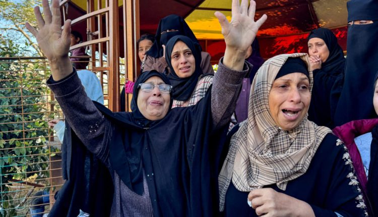 গাজায় নিহতদের স্বজনে-আহাজারি.